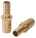 Laiton Laiton verlengkoker met haak, recht, 14x10mm, 2 stuks