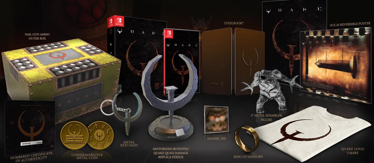 Limited Run quake ultimate edition games) Nintendo Switch