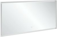 Villeroy & Boch Subway 3.0 Miroir mural avec éclairage LED, rectangulaire, blanc mat