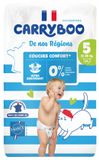 Carryboo Ultra Absorberende Luiers 12u Anti-Lek Maat 5 12-25kg 40 Stuks