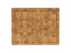 Nordwik Planche à découper en bois de bout Nordwik avec rigole à jus 36x46 cm Chêne