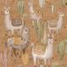 Me&miniMe Behang Kinderkamer Alpaca Cactus Oranje Bruin Grijs Babykamer Kinderbehang 0,53 x 10,05 M