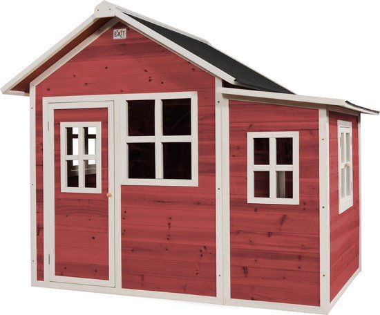 EXIT Loft 150 Wooden Playhouse - Red