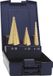Exact 5351 HSS Getrapteboorset 3-delig 4 - 12 mm, 4 - 20 mm, 6 - 30 mm TiN 3 vlakken schacht 1 set(s)