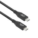 ACT USB 3.0 10Gbps 60W USB Type-C® kabel, 2 meter AC7442