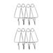 FM Professional 9913850 set van 8 slakkenklemmen