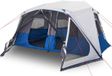 vidaXL - Tunneltent - 10-persoons - Polyester - Groen