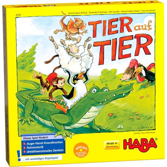 Haba Animal Upon Animal - Vaardigheidsspel - Multi
