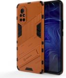 Merkloos Huawei Nova 8 Punk Armor 2 in 1 PC + TPU Schokbestendig Hoesje met Onzichtbare Houder (Oranje)