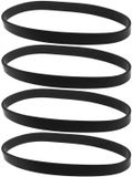 Allecto Courroie d'entraînement en caoutchouc - Compatible avec Hoover 91LA1702 - 350mm Circonférence - 12.6mm Largeur - Noir