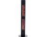 Sunred Dark Valencia 3000W - Zwart - Chauffe-terrasse sur pied avec télécommande