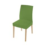 Più bello Bielastische stoelbekleding set, appelgroen (2 stuks), 100% polyester, STANDAARD