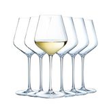 Cristal d'Arques Paris Ultime-collectie – 6 steelglazen, 38 cl, van kristal, glanzend en hoge weerstand, gemaakt in Frankrijk, versterkte verpakking, geschikt voor online winkelen