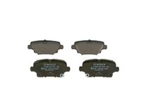 Bosch BP2495 remblokken - achteras - ECE-R90-certificering - vier remblokken per set