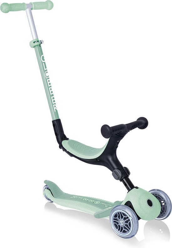 Globber 3-in-1 voertuig Go-Up Foldable Plus Eco, pistache