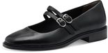 Tamaris leren ballerina 1-22131-45 001 dames damesschoenen M2423145 zwart
