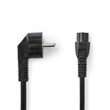 Nedis CEGL10100BK30 Stroomkabel Zwart 3 m