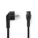 Nedis CEGL10100BK30 Stroomkabel Zwart 3 m