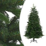 vidaXL Kunstkerstboom 180 cm PVC en PE groen