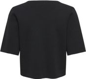 JDY Jacqueline de Yong Vest Jdyastra 3/4 V-neck Button Cardigan 15376522 Black Dames Maat - M