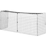 Homcom Pare-feu réglable en fil métallique 81,5-160X44X68 cm