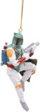 Kurt S. Adler Boule de Noël Boba Fett 9cm Plastique Multi 1 Pièce