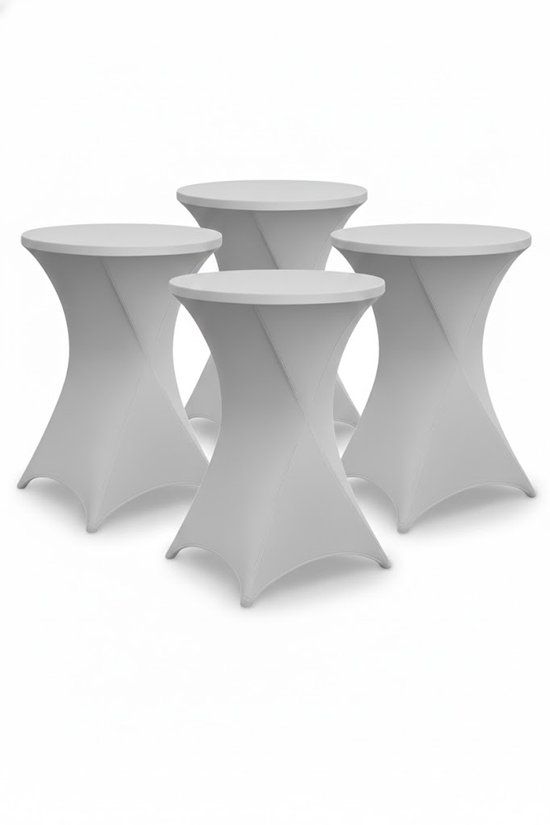 BRASQ Statafelrok Grijs - Set van 4