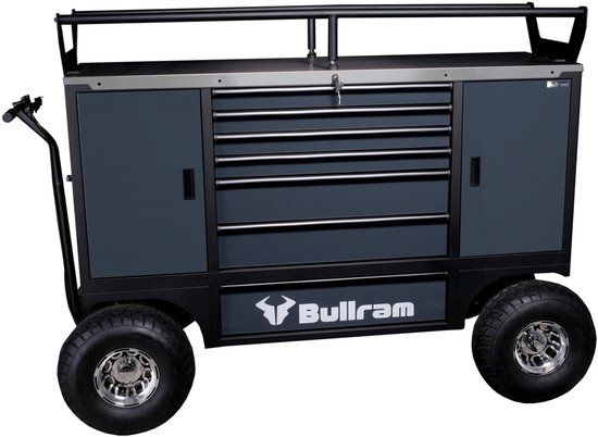 Bullram Roadmaster gereedschapswagen 7 lade Incl. bovenrek