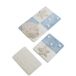 Set mat set (3-delig) blauw en geel