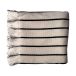 Juno Serviette de bain 100x180 cm Noir