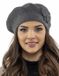 Vivisence Dames Winter Baret - Donkergrijs