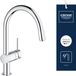 GROHE Minta Keukenkraan - Chroom - Hoge C-uitloop