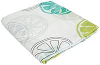 Martina Home Citroen Pack van Gordijnen Voile voor Keuken, Stof/Weefsel, Geel, 29 x 2 x 38 cm, Pack van 2