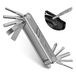 NEEWER 10-in-1 multifunctionele opvouwbare schroevendraaiergereedschapsset: 4 schroevendraaiers, 6 inbussleutels, zakgereedschap, compatibel met SmallRig Camera Cage Rig statief QR plaat UA048S zilver