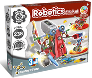 Sience4You Science 4 You - Robotica alfabot, bouwpakket met 238 stuks - robot zelf bouwen, educatief spel voor kinderen vanaf 8 jaar