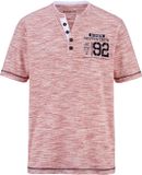 Babista heren T-shirt - 48/50 - Oranje - Plus Size