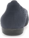 Gabor - Dames - Ballerinas - Donkerblauw - Nubuck - Maat 40.5
