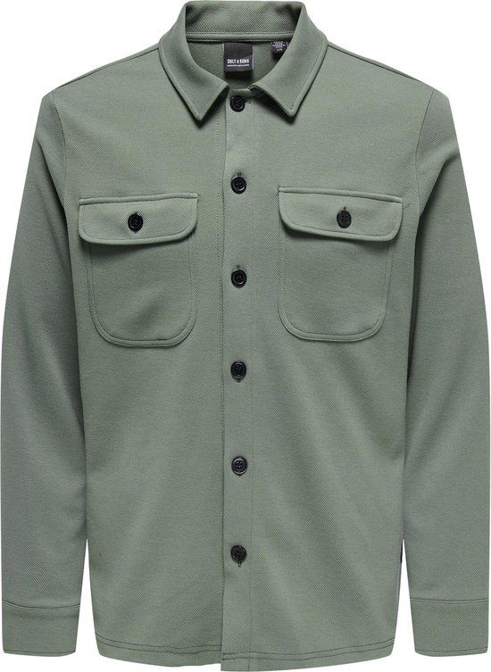 Only & Sons New Kodyl Overshirt - Green - Men's XXL