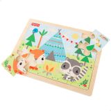 Woomax Puzzle en bois Animaux Fisher-Price