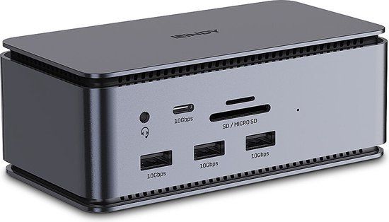 LINDY DST-Pro USB4 USB-C dockingstation