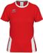 Errea T-Shirt Errea Remy Dames Mc Ad Rood L Korte mouw Polyester Gestreept
