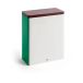 HAY Vorratsdose x-large Off white-burgundy-green