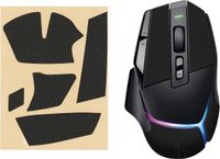 kwmobile gaming muis grip tape geschikt voor Logitech G502 X Plus muis - Antislip muistape grip - Muis grip tape in zwart