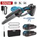 StarTech Accu-mini-kettingzaag - Accu-takkenzaag - 15 cm zaagblad - Automatische ketting smering - 2 accu's - Geschikt voor tuinieren en het snoeien van hout