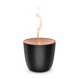 Stadler Form aroma diffuser Zoe mobile, draadloos, voor etherische oliën | Met oplaadbare batterij, tot 6 uur gebruikstijd, uniek vlameffect, ultrasone aroma diffuser, klein, stil, zwart