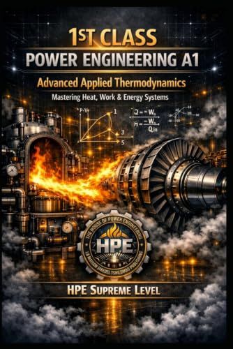 1ST CLASS POWER ENGINEERING A1 — ADVANCED APPLIED THERMODYNAMICS — Mastering Heat, Work & Energy Systems: Exam Ready — HPE Elite Architecture