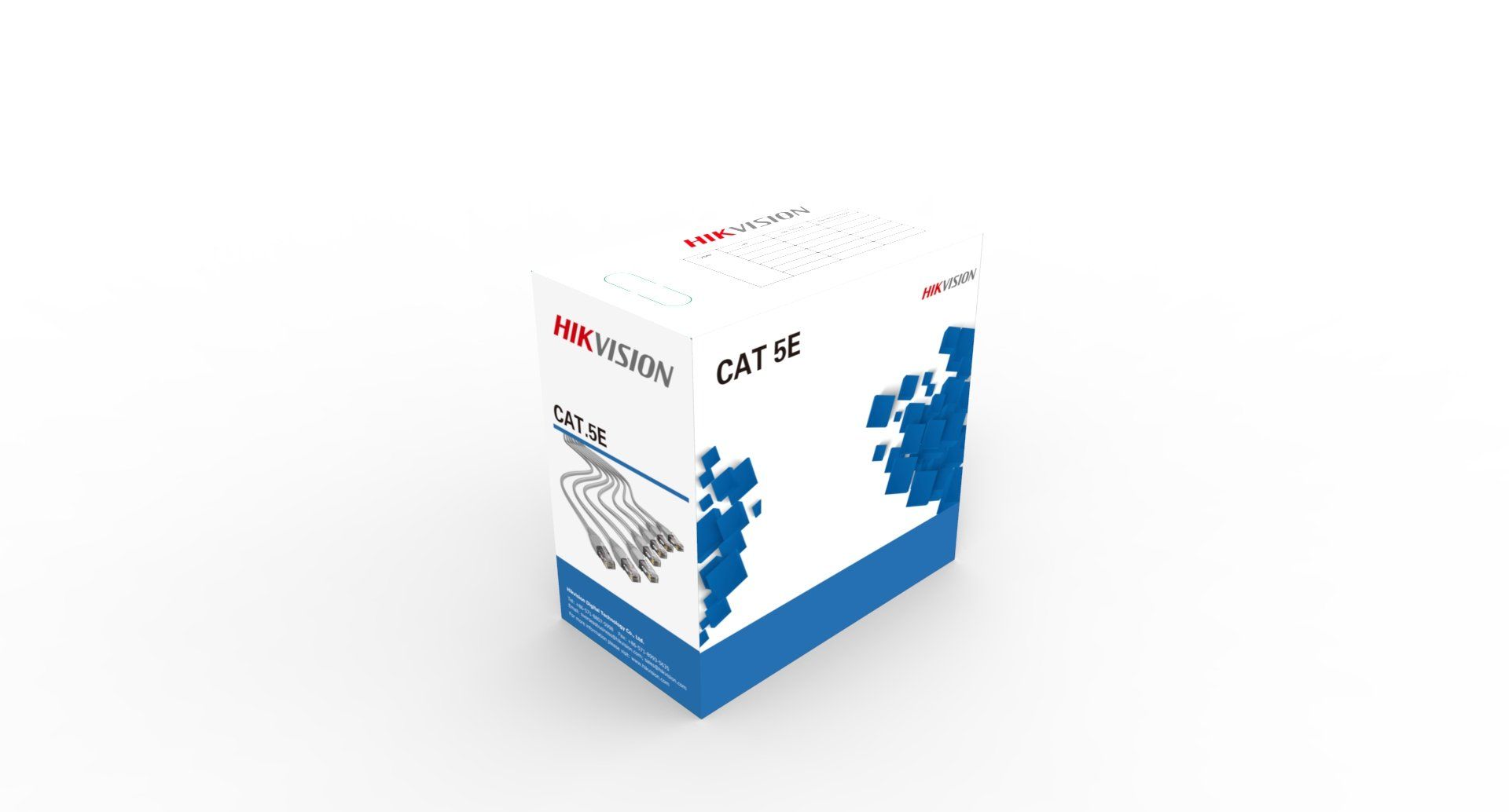 Hikvision DS-1LN5E-E/E Netwerkkabel Zwart 305 m Cat5e U/UTP