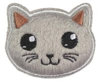 Prym 923234 applicatie kat, grijs