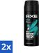Axe 2 x Bodyspray Apollo Sauge & Cèdre 150 ml