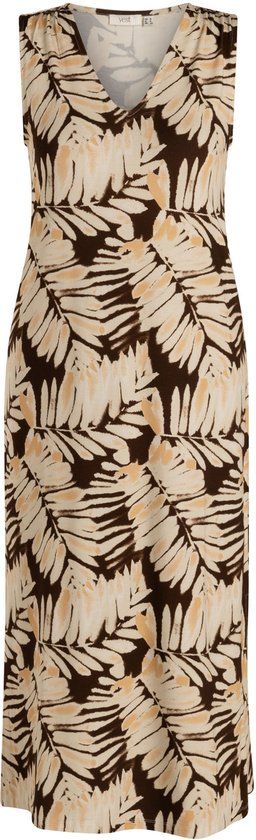 YEST CURVE Nissa One pieces - Coffee Brown/Multi-C - maat 4(54/56)